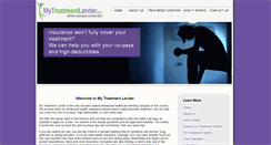 Desktop Screenshot of mytreatmentlender.com